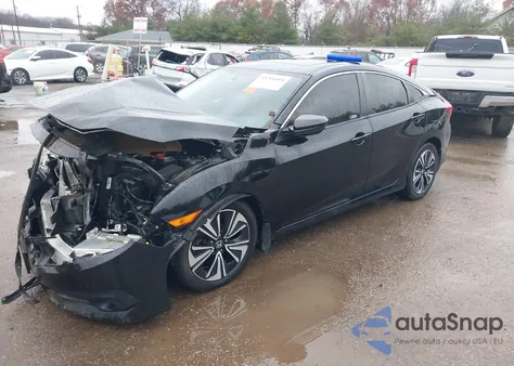 2018 Honda Civic Ex-T z USA, uszkodzony, nr VIN JHMFC1F38JX031030